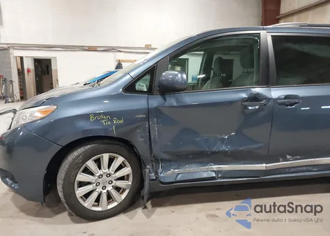 2017 Toyota Sienna Le 7 Passenger from USA, damaged, VIN 5TDJZ3DC3HS157207